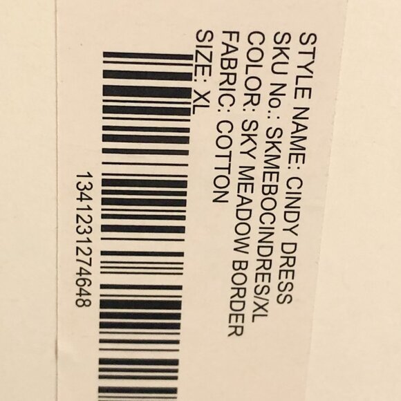 Floral Blue and White Midi Dress - Picture 9 of 11